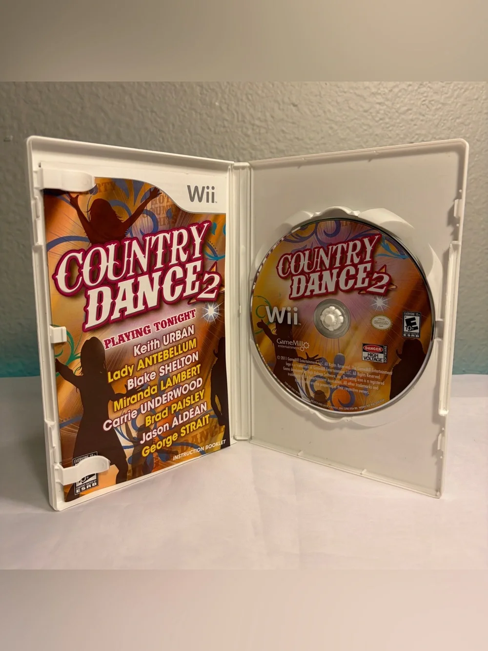 Country Dance 2 (Nintendo Wii, 2011) Complete CIB Tested & Works Wii Videogame